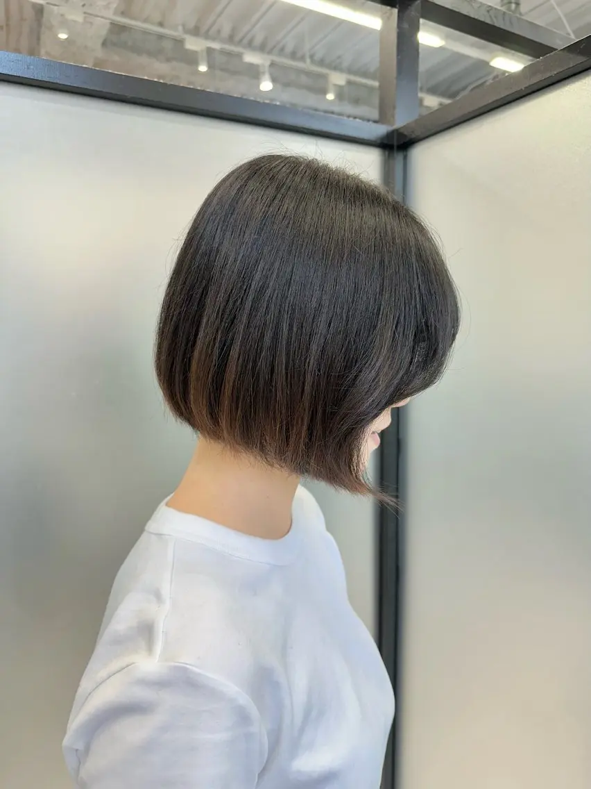 ショート 大人女性の髪質改善 🫧鷹司郎のヘアスタイル