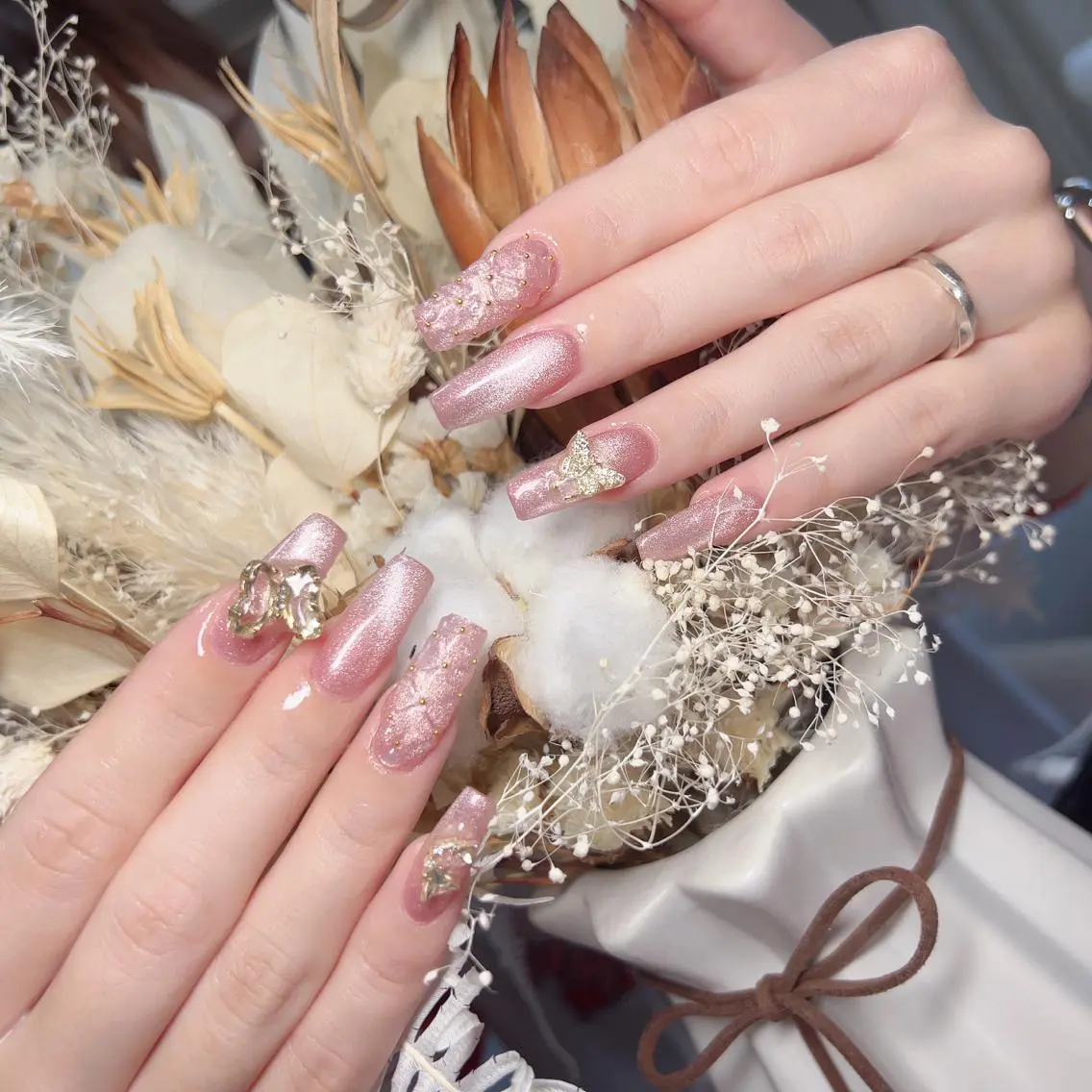 ネイル M 🌷Nail 長さだし専門店のネイルデザイン
