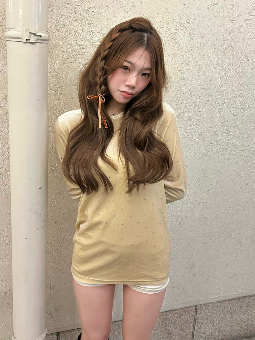 🎀【平日限定】韓国トレンドカット+透明感カラー+クイックTR 🩰の写真
