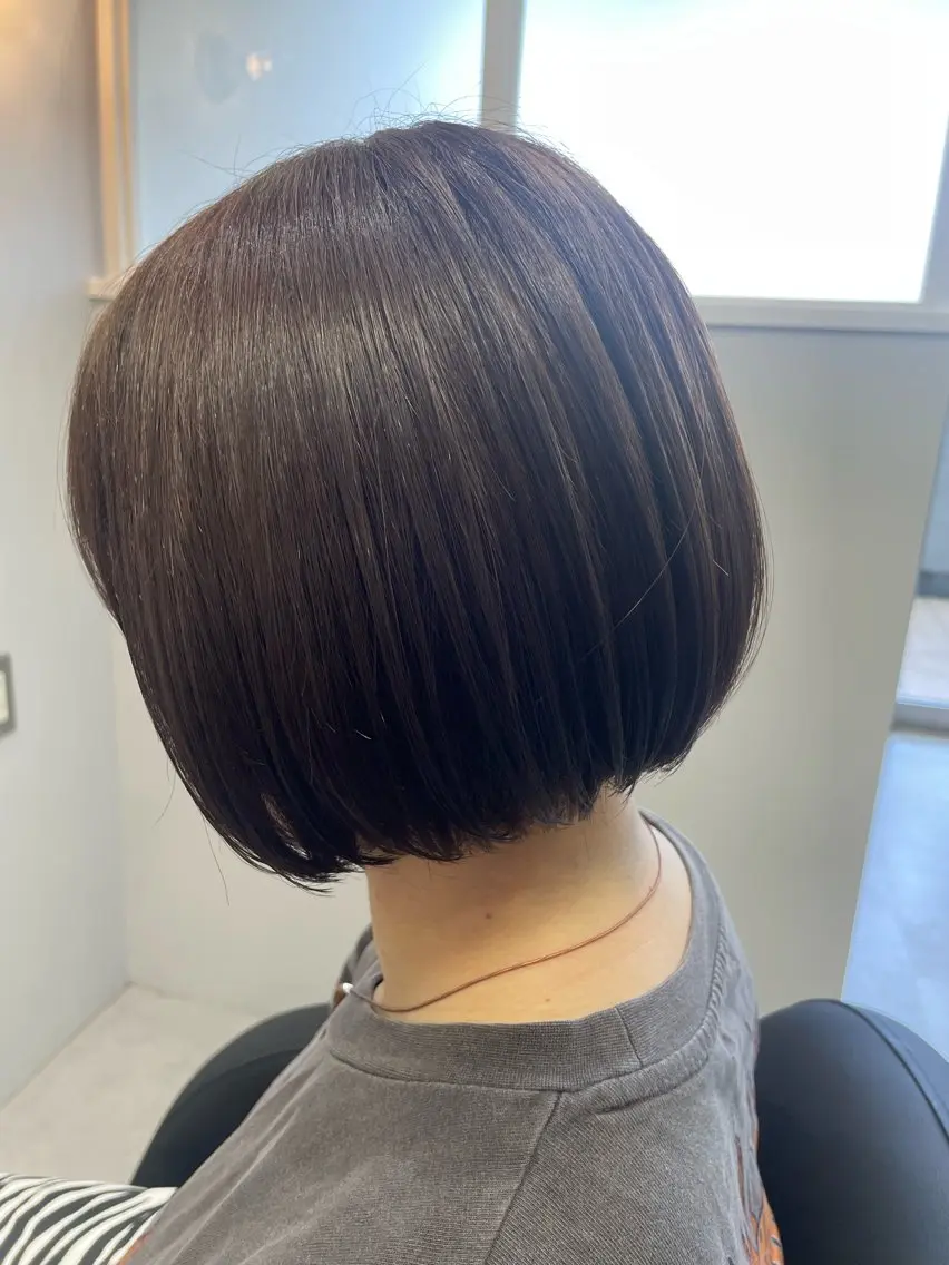 ショート ボブ 樋川 早紀のヘアスタイル