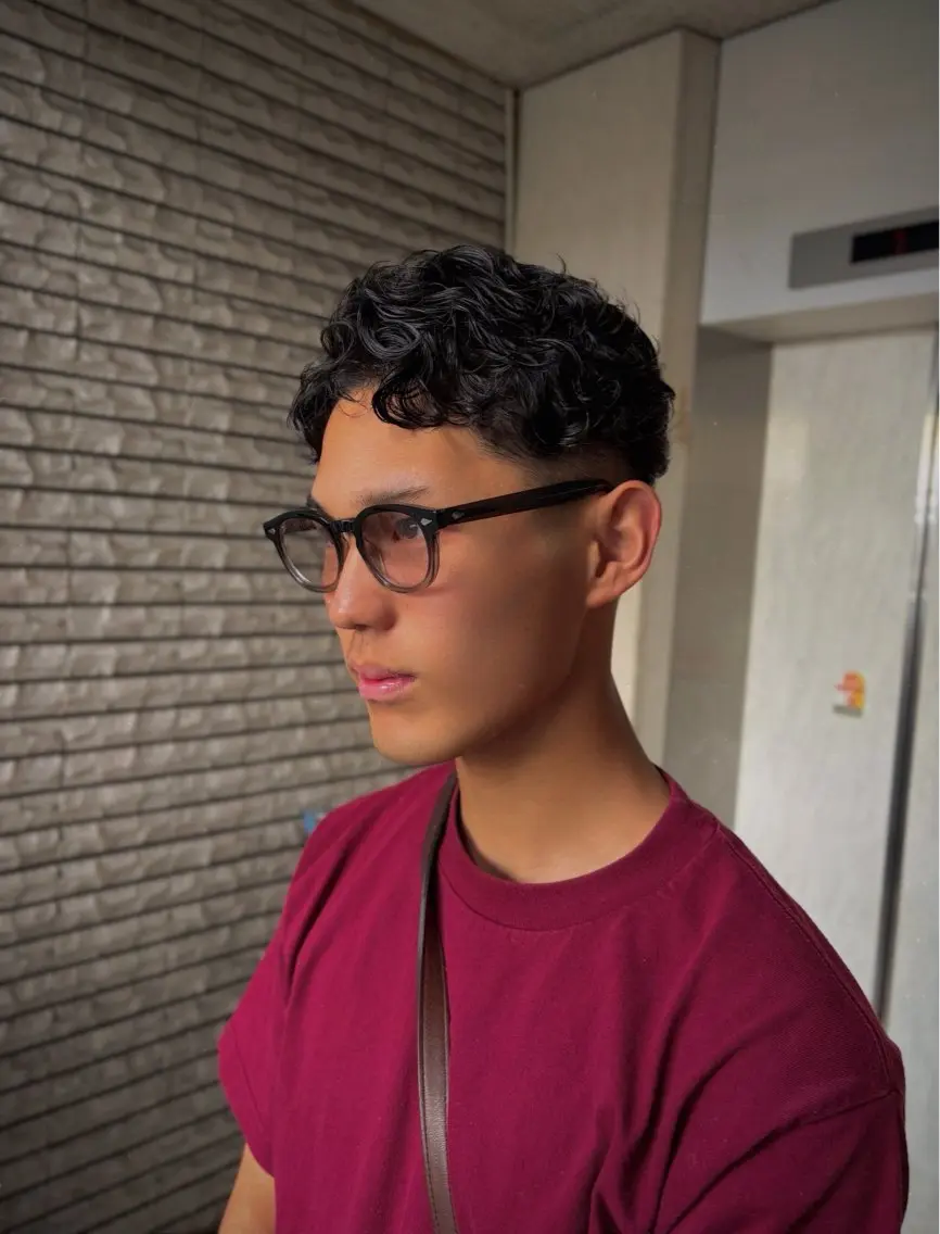 ショート パーマ メンズ メンズパーマ メンズベリーショート ベリーショート ショートヘア カット パーマ UMM daichi メンズパーマのヘアスタイル