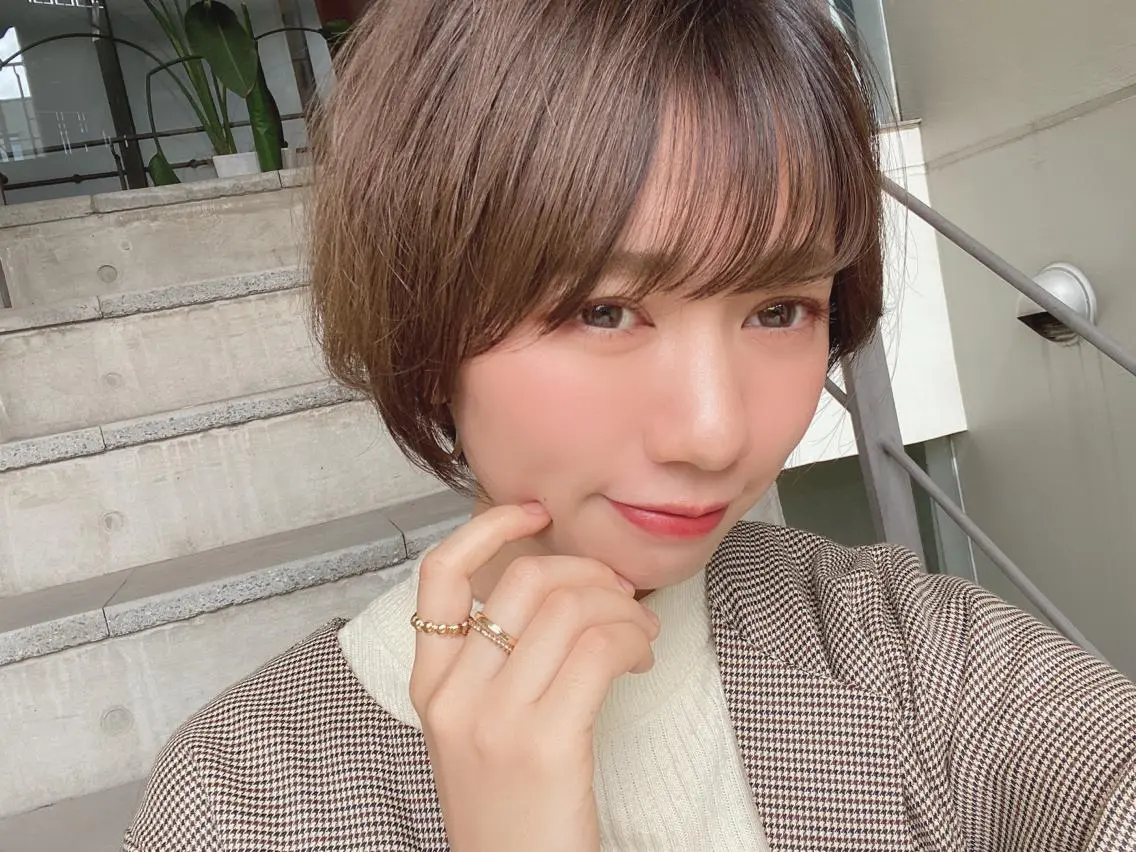ショート カラー カット ヘアカラー トリートメント 🌟モテ髪ショート 🌟店長 津賀涼のヘアスタイル