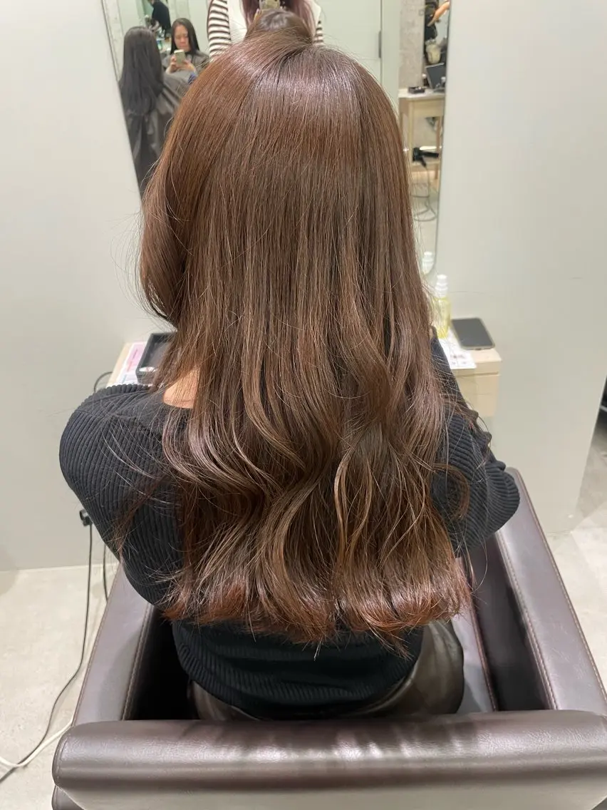 ロング 似合わせ×髪質改善| 矢島沙織のヘアスタイル