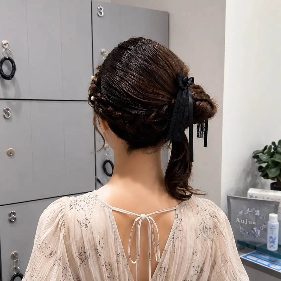 ロング ヘアアレンジ ヘアセット カラー/アレンジ/ yuzu🐈‍⬛🩶のヘアスタイル