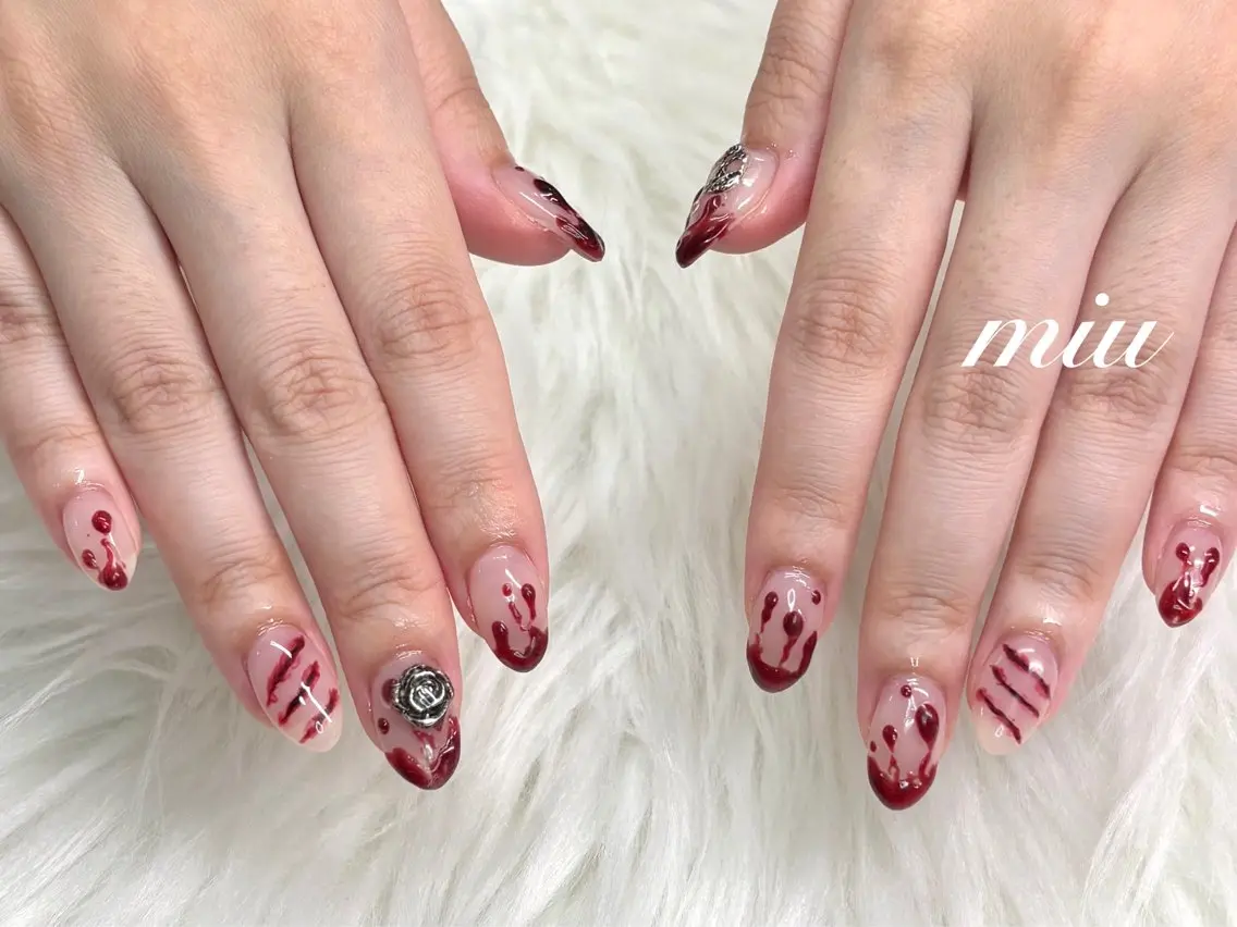 ネイル ハンドネイル miunail🍒 mioのネイルデザイン