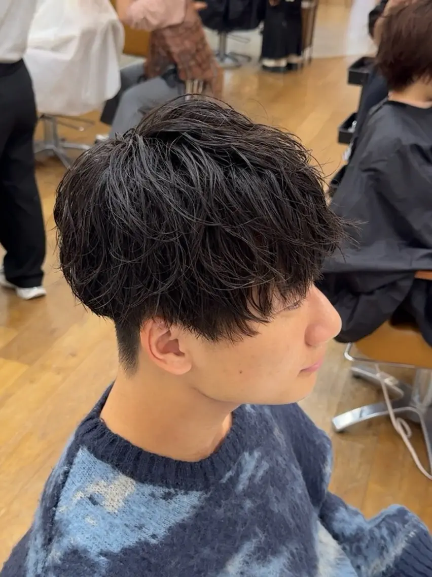 メンズカット＋アイロンセットの写真