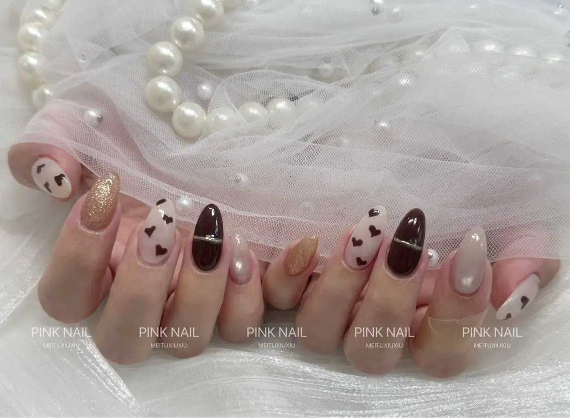 ネイル ハンドネイル pink nailのその他イメージ
