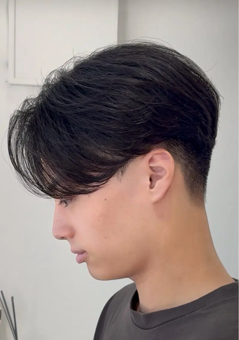 パーマ 縮毛矯正 濱口 健慎のヘアスタイル