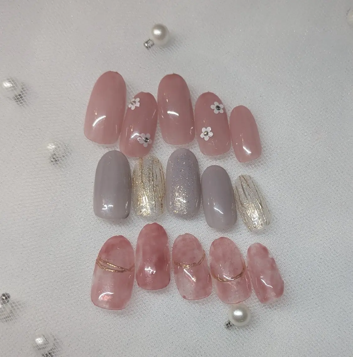 Hand❁🌸卒入学式にも🌸シンプル/オフィス定額デザイン👐(初回オフ無料♪)の写真