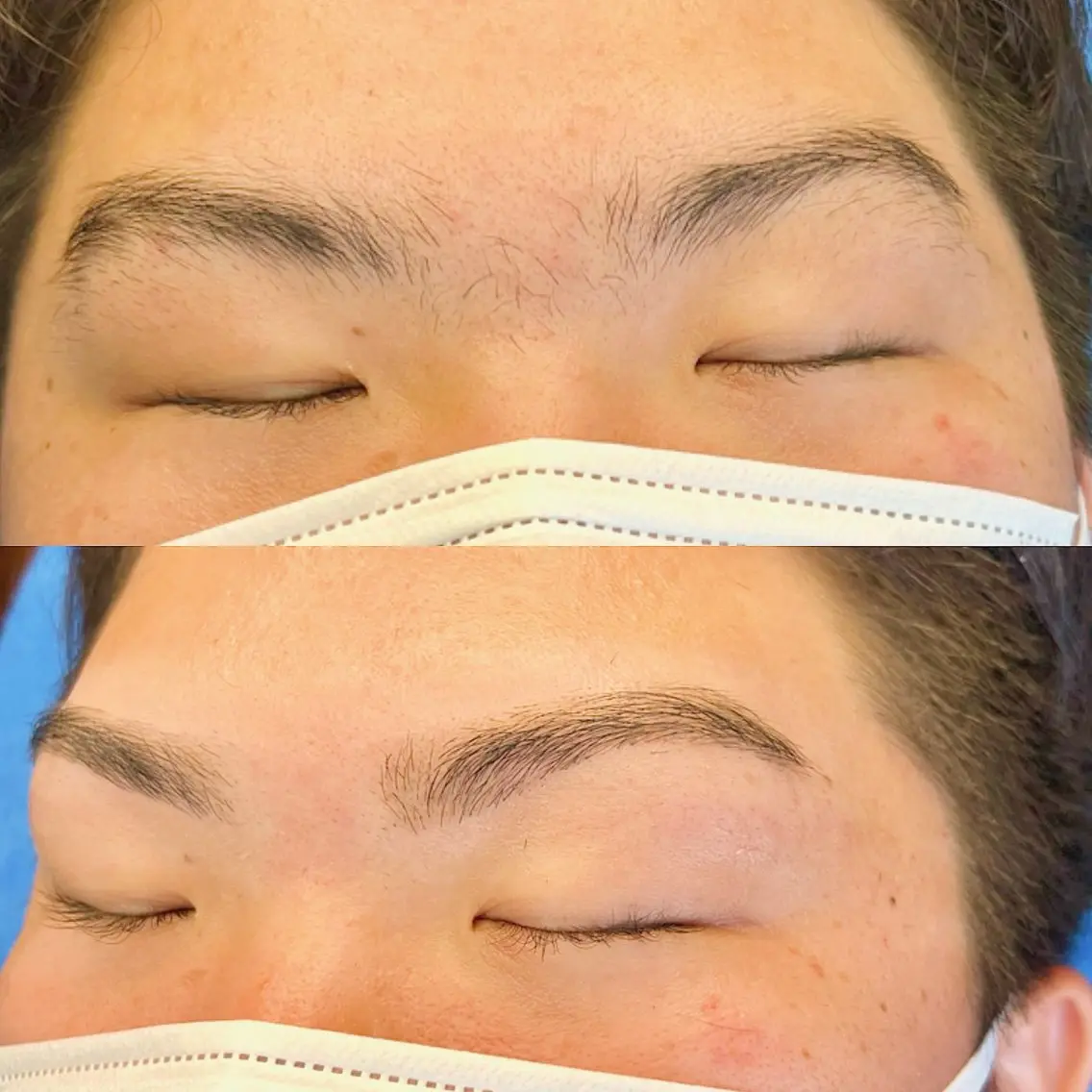 メンズ アイブロウ ワックス脱毛 眉カット その他(アイブロウ) ボブ/メンズカット/ 眉毛ワックス/ 澁谷のヘアスタイル