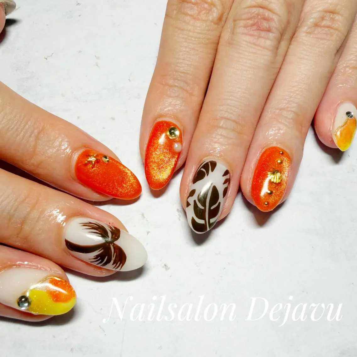 ネイル ハンドネイル Nailsalon Dejavuのネイルデザイン