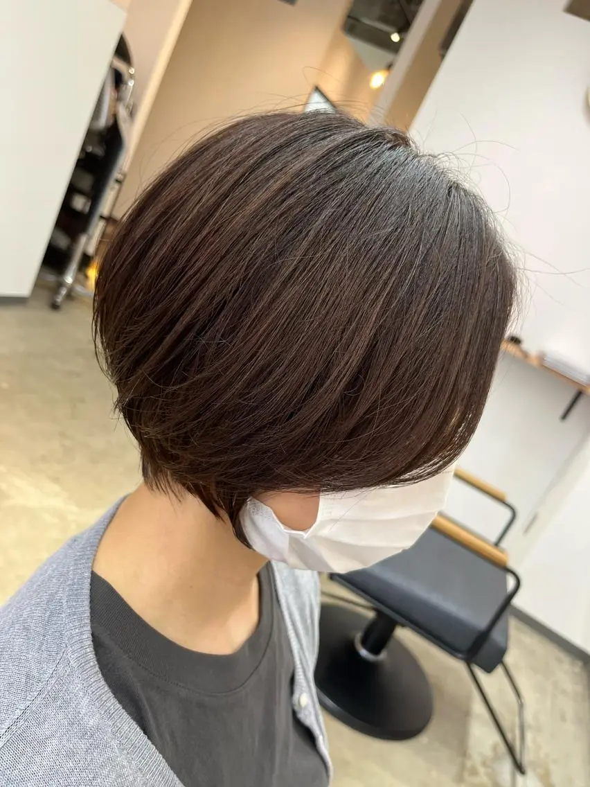 ✨ブリーチ毛に対応✨カット+酸性ストレート+トリートメントの写真