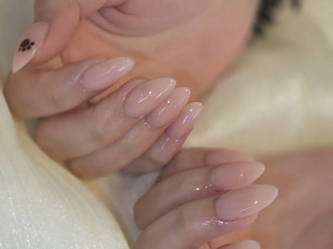 ネイル ワンカラーネイル ハンドネイル Lady Nail Kiyokaのネイルデザイン