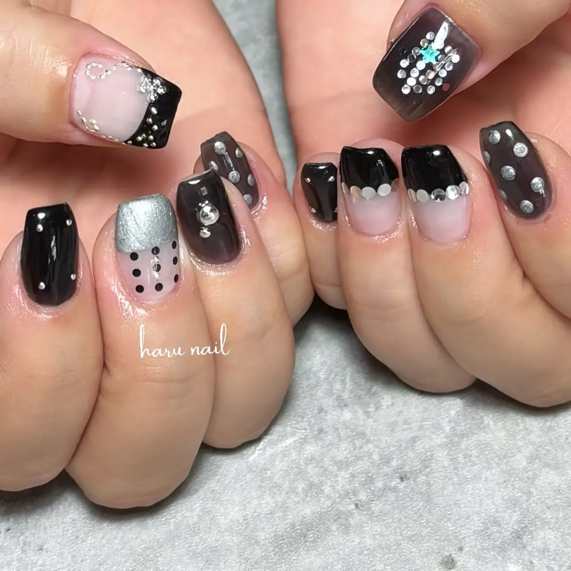 ネイル ハンドネイル harunail Shionのネイルデザイン