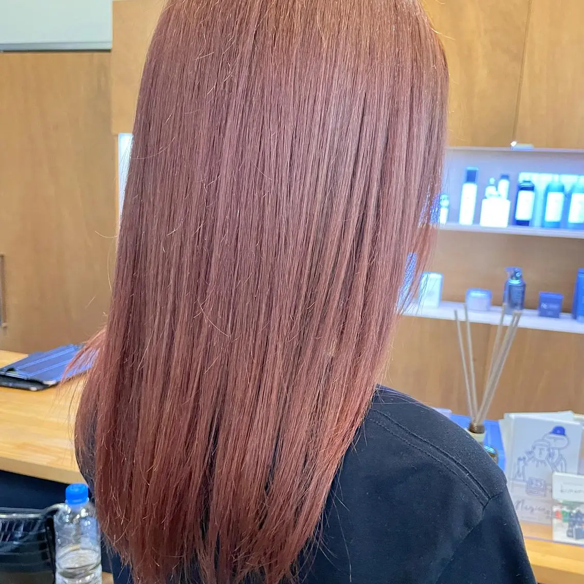 ミディアム カラー ヘアアレンジ 🎀レイヤー 透明感 カラーyuuri🎀のヘアスタイル
