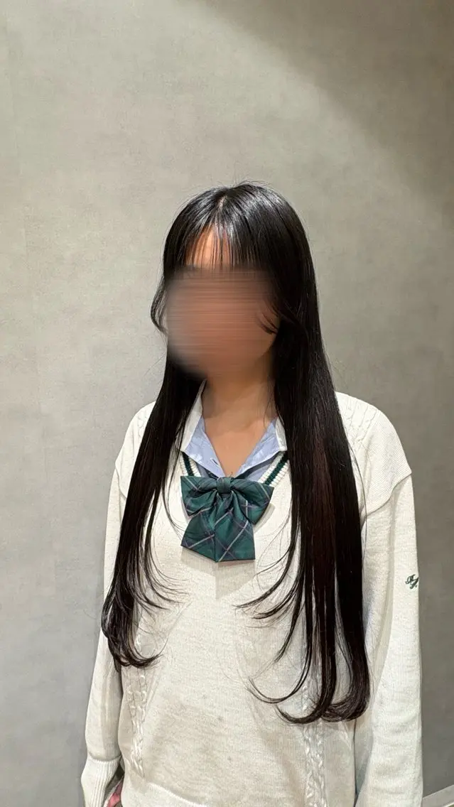 ロングカットの写真