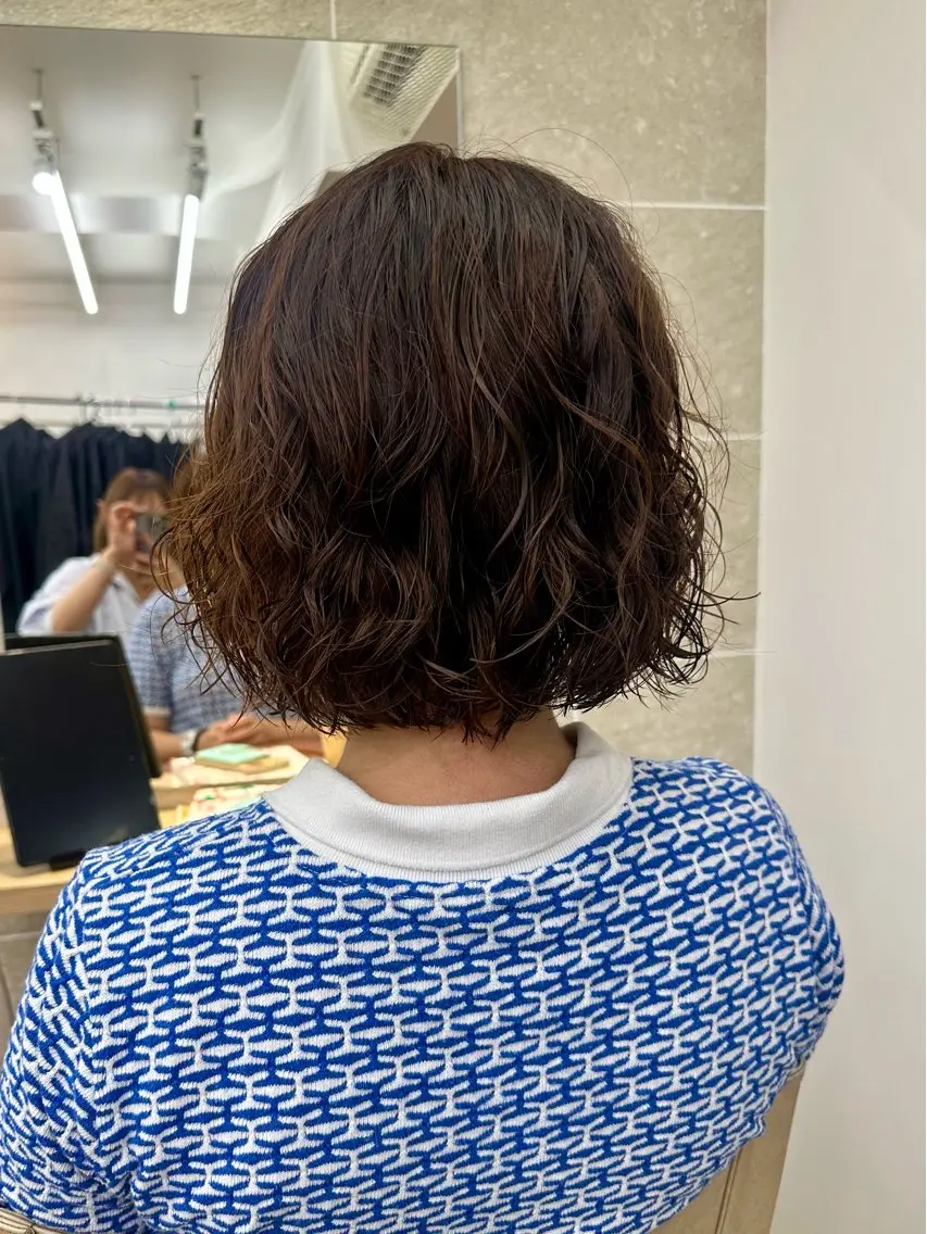 ショート パーマ jaemi／ジェミ カラー診断🌈🌟のヘアスタイル