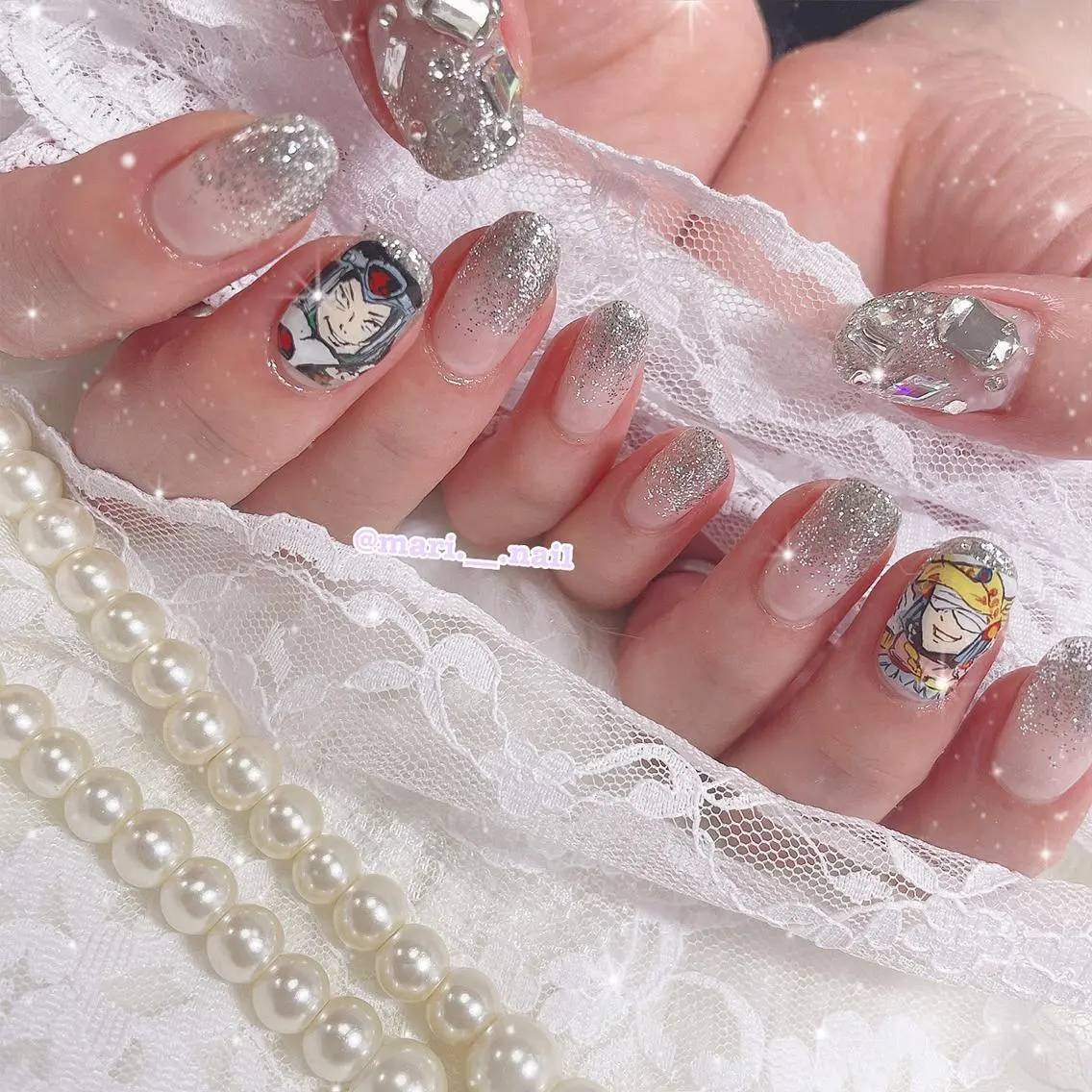 ネイル 🎀 Mayu 🎀痛ネイルのネイルデザイン