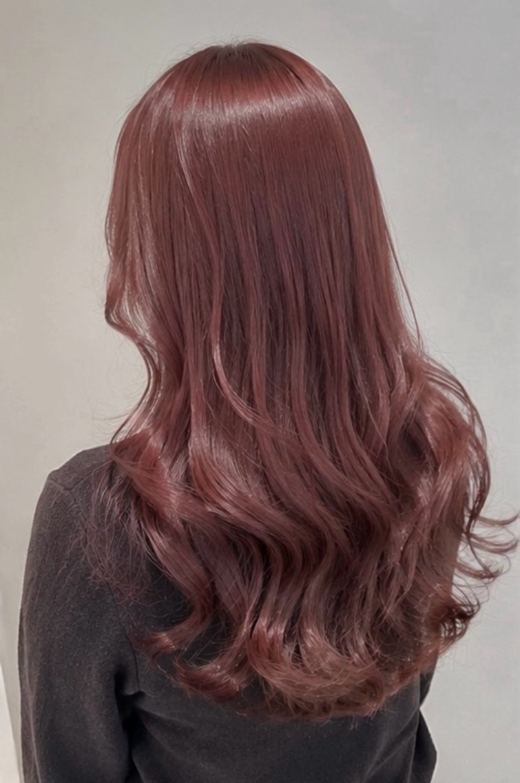 ロング カラー 透明感カラー ハイトーンカラー ヘアカラー ハイトーンカラー が絶対可愛い✨泰聖✨のヘアスタイル
