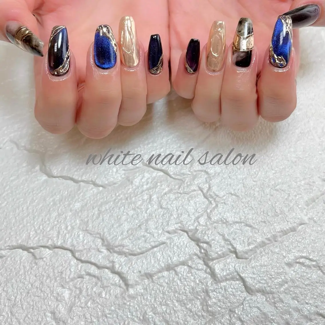 ネイル フットネイル ジェルネイル ハードジェル ラメ(グリッター) 持ち込み ハンドネイル white nail salonのネイルデザイン