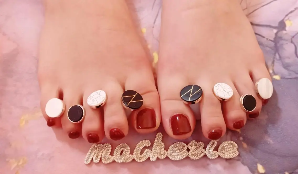 ネイル フットネイル フットネイル Nail Salon macherieのネイルデザイン