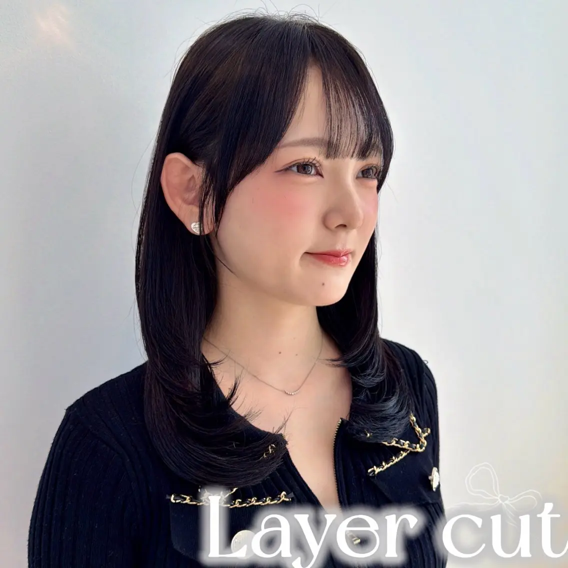 セミロング レイヤーカット カット ヘアカラー トリートメント 🩵HIYORI /栄/レイヤーカットのヘアスタイル