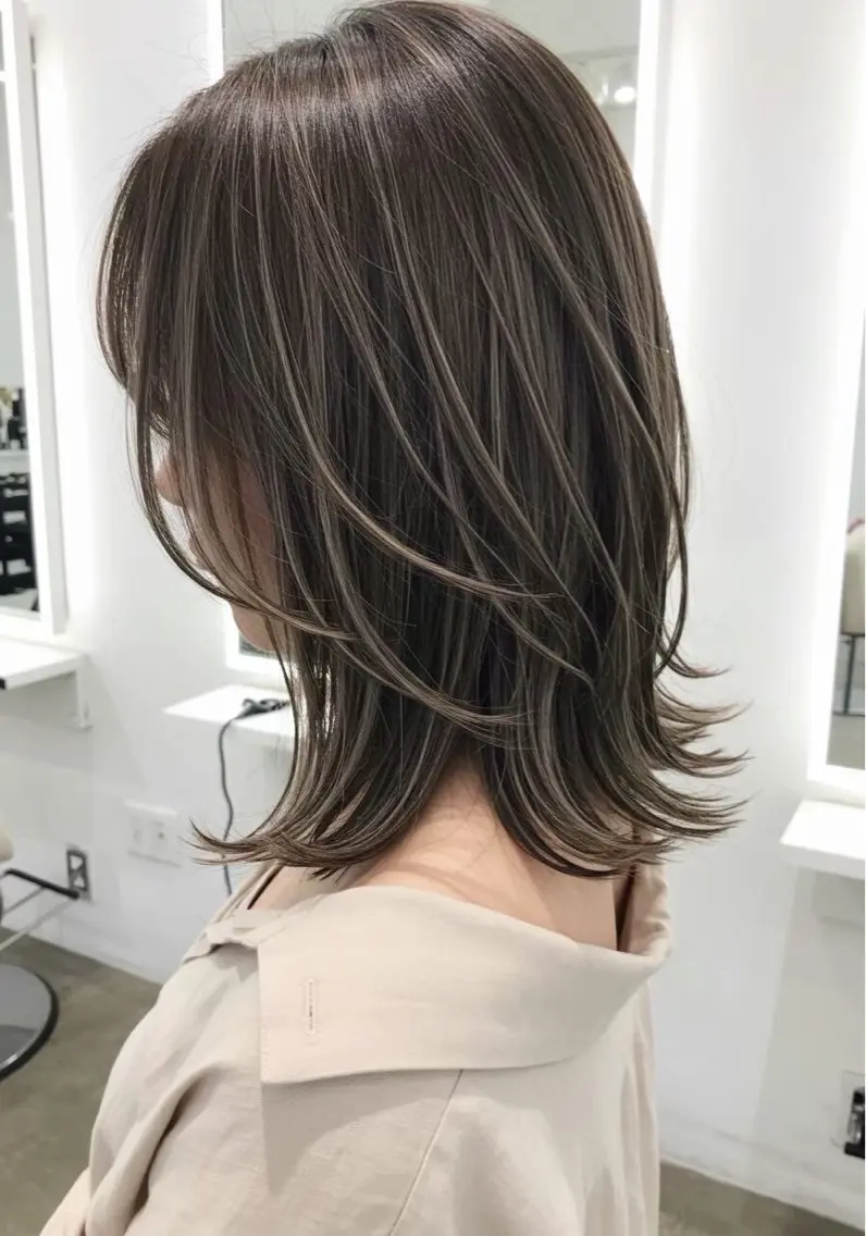 ミディアム カットモデル急募🌈 技術責任者久保のヘアスタイル