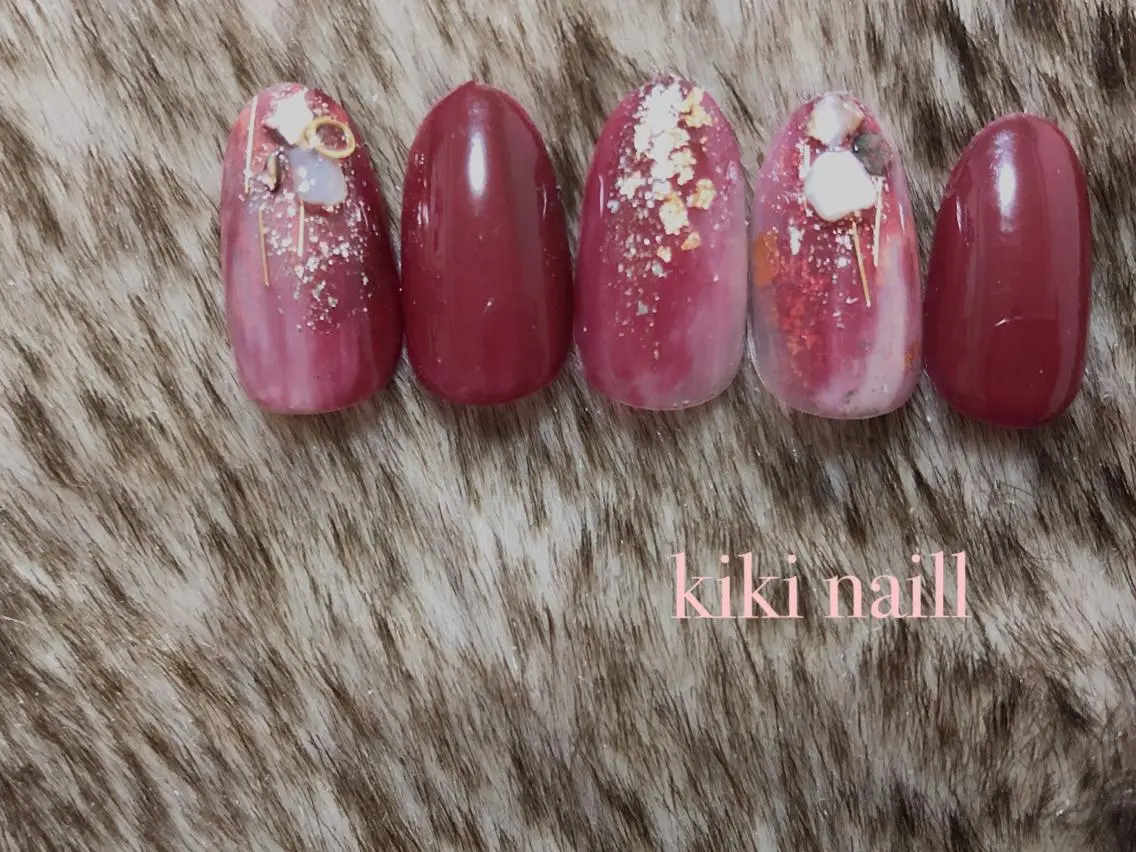 ネイル ニュアンスネイル kiki nail &brow二子玉川のネイルデザイン