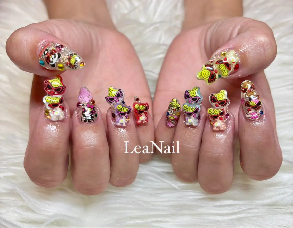 ネイル 持ち込み Lea Nailのネイルデザイン