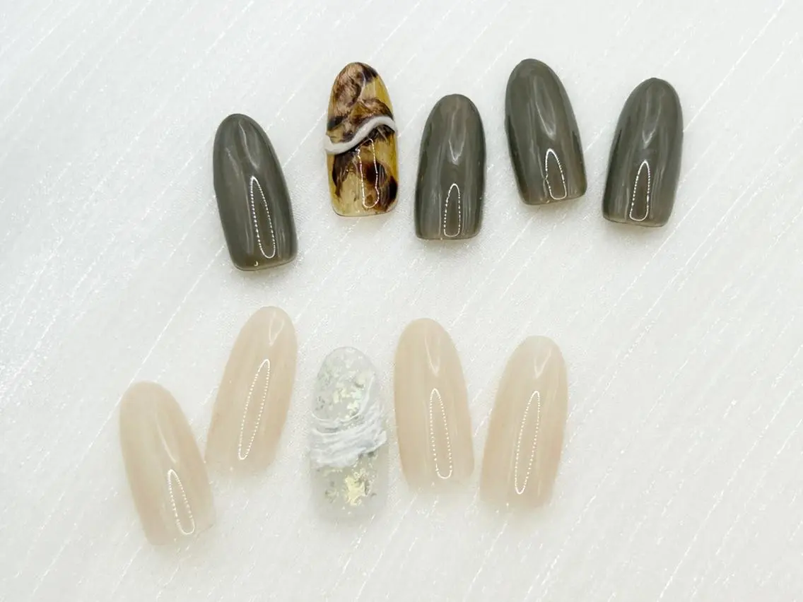 ネイル ハンドネイル orbe 芳長のネイルデザイン