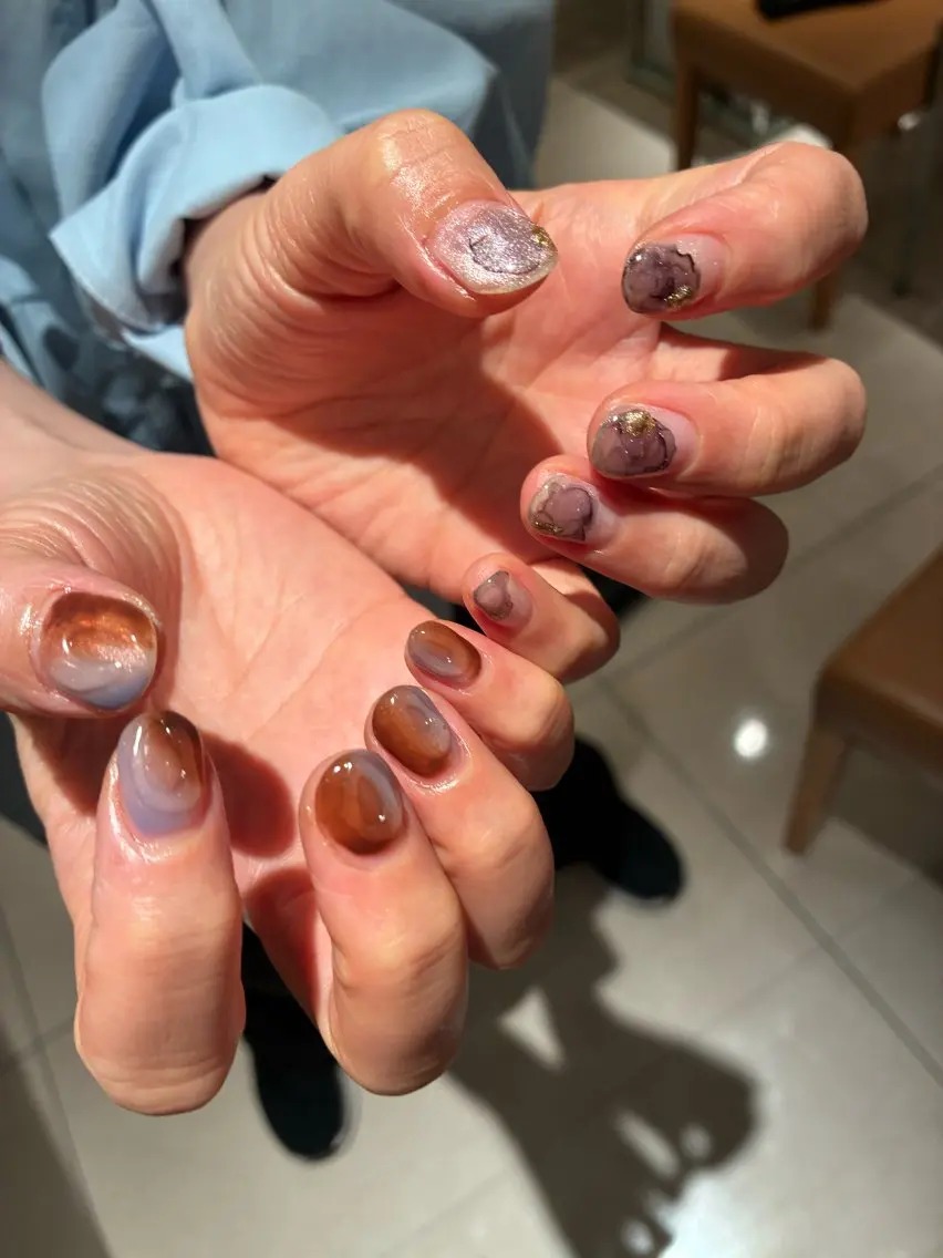 ネイル レナークプルミエ 太田のネイルデザイン