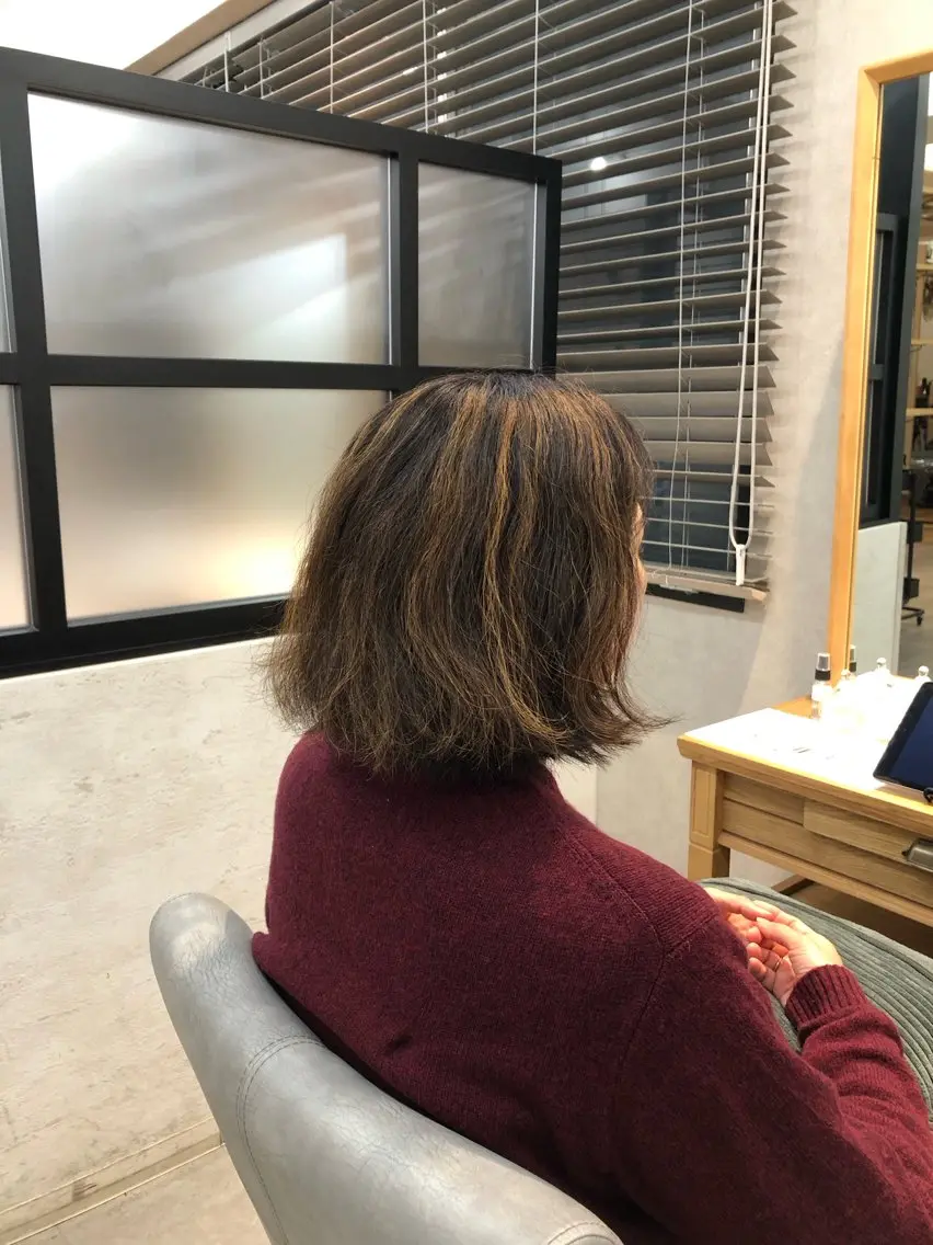 ショート パーマ カット トリートメント ヘッドスパ SOA FLEAR Tsuyoshiのヘアスタイル