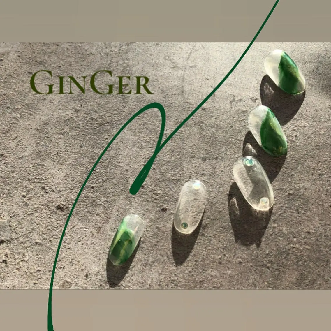 ネイル ginger nail&spaのネイルデザイン