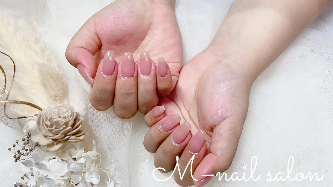 ネイル シンプルネイル M_ nail salonのネイルデザイン