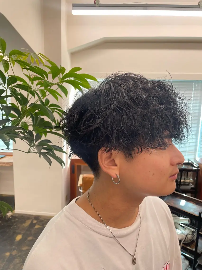 パーマ 丸みショート/ ショート特化/健太郎のヘアスタイル