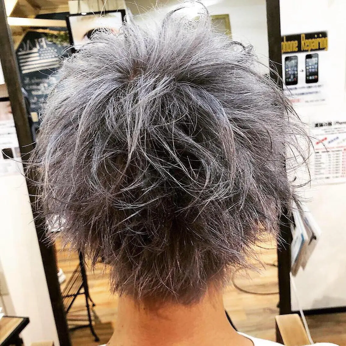 ショート カラー メンズ taishi taishiのヘアスタイル