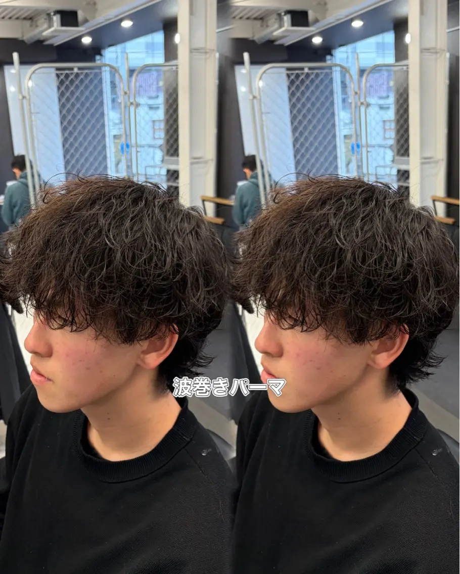 ショート パーマ ⚡️RIPLAY⚡️ 村山壘希のヘアスタイル
