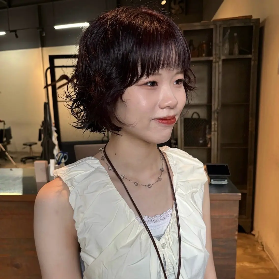 パーマ パーマ かえで👗 ボブ/パーマのヘアスタイル