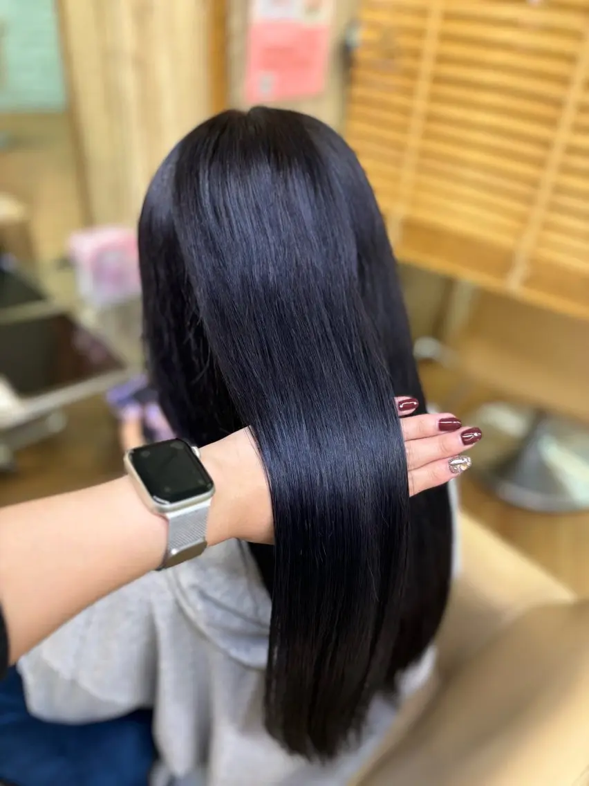 カラー ツヤ感カラー/韓国 カットkanna🖤のヘアスタイル