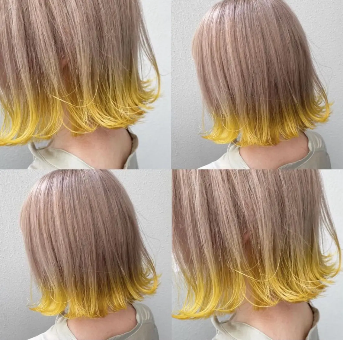 カット+ディープレイヤートリートメントの写真