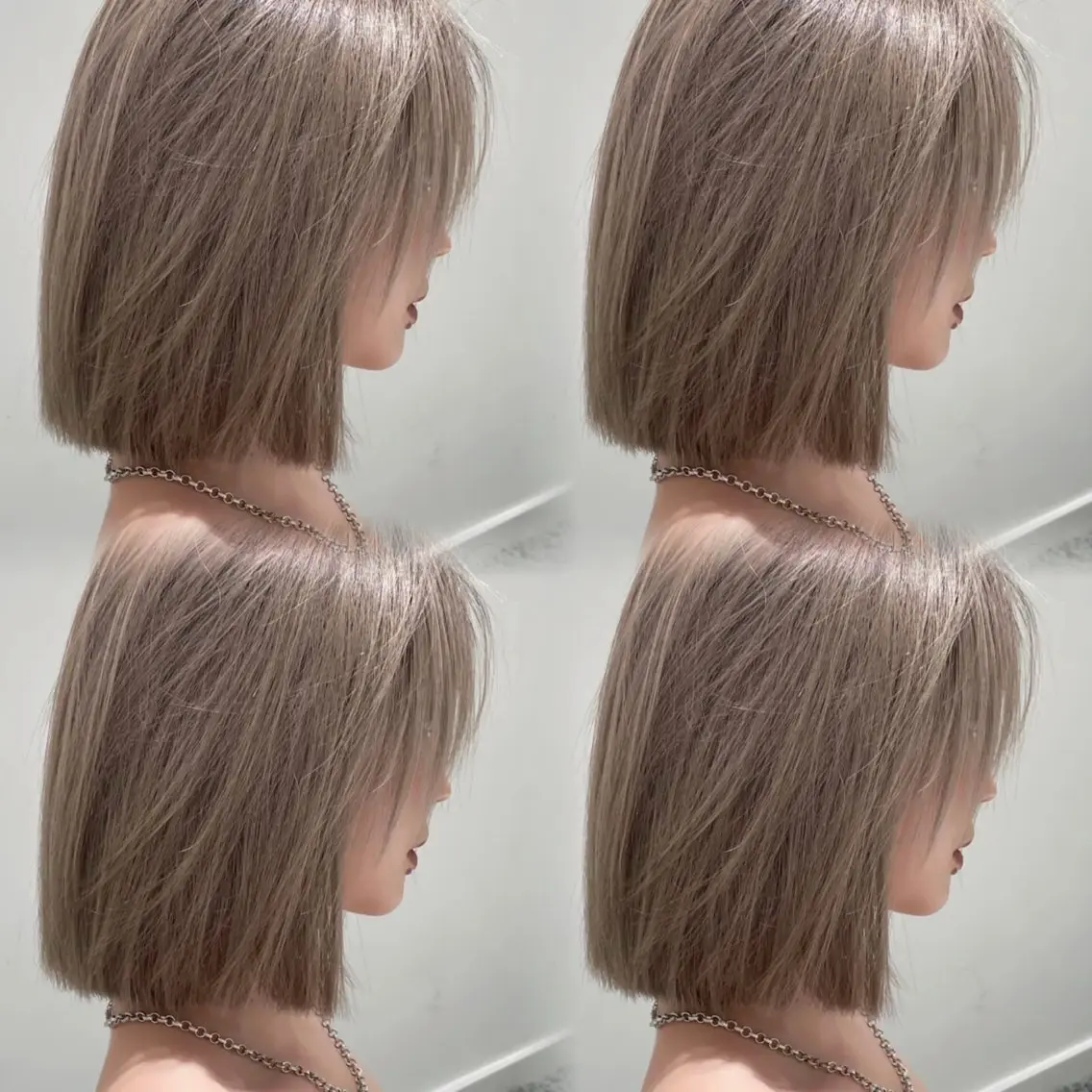 ミディアム ワンレンボブ ボブ ✨無料カット募集中✨ ONYXのヘアスタイル