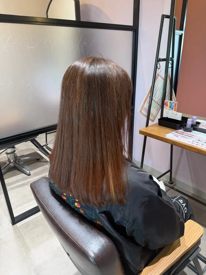 カラー 梶 瑞希のヘアスタイル