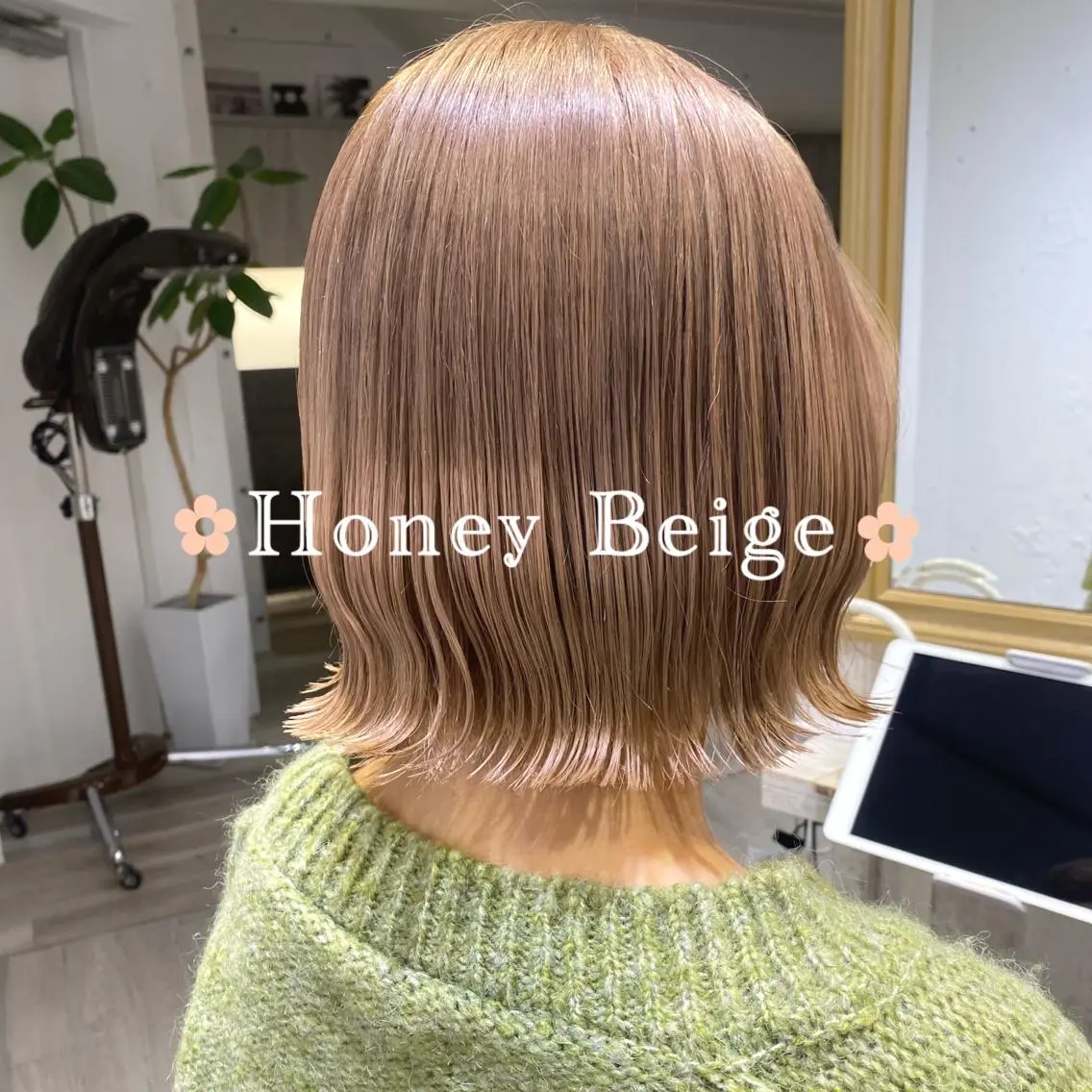 ショート カラー ヘアアレンジ ブリーチ ハイトーンカラー ボブ 🌼NAMI 🌼のヘアスタイル