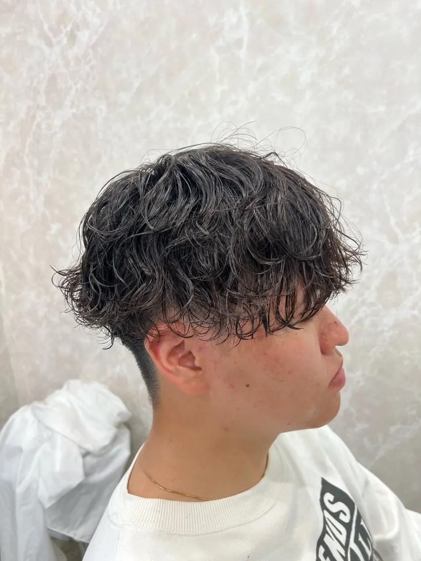 メンズカット&パーマの写真