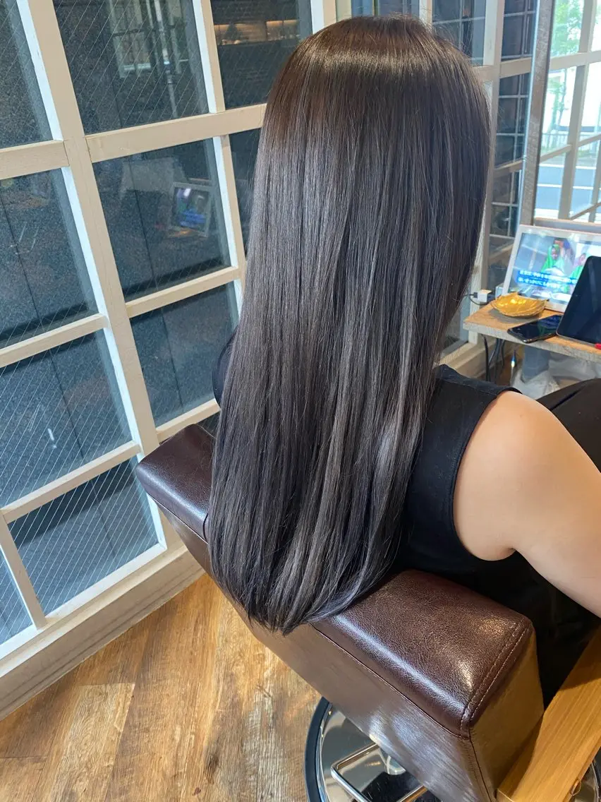 ロング ハイライト 美容室難民様向け 美容師/はるかのヘアスタイル