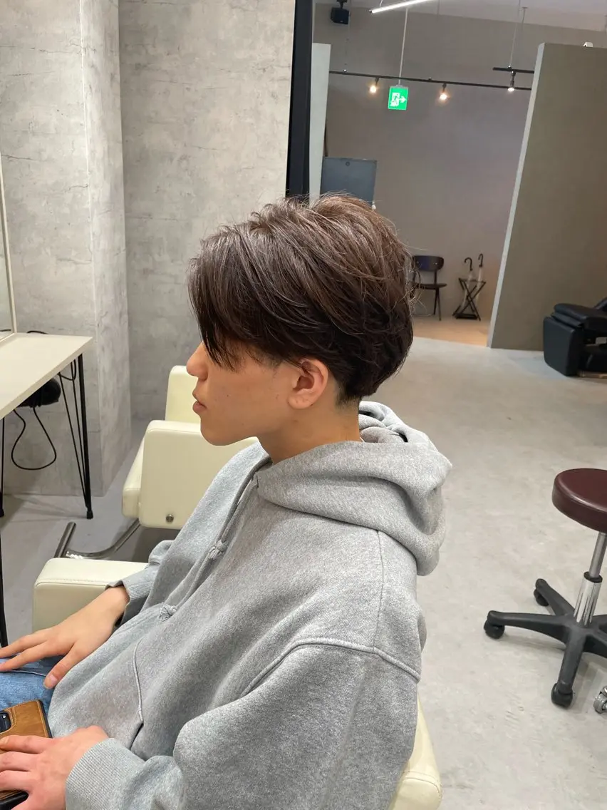 メンズ ブリーチ守口 rikiyanのヘアスタイル