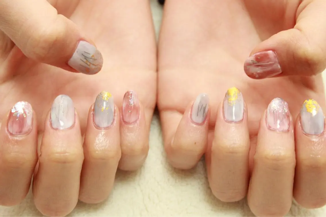 ネイル ニュアンスネイル ハンドネイル Ｋ minamiのネイルデザイン