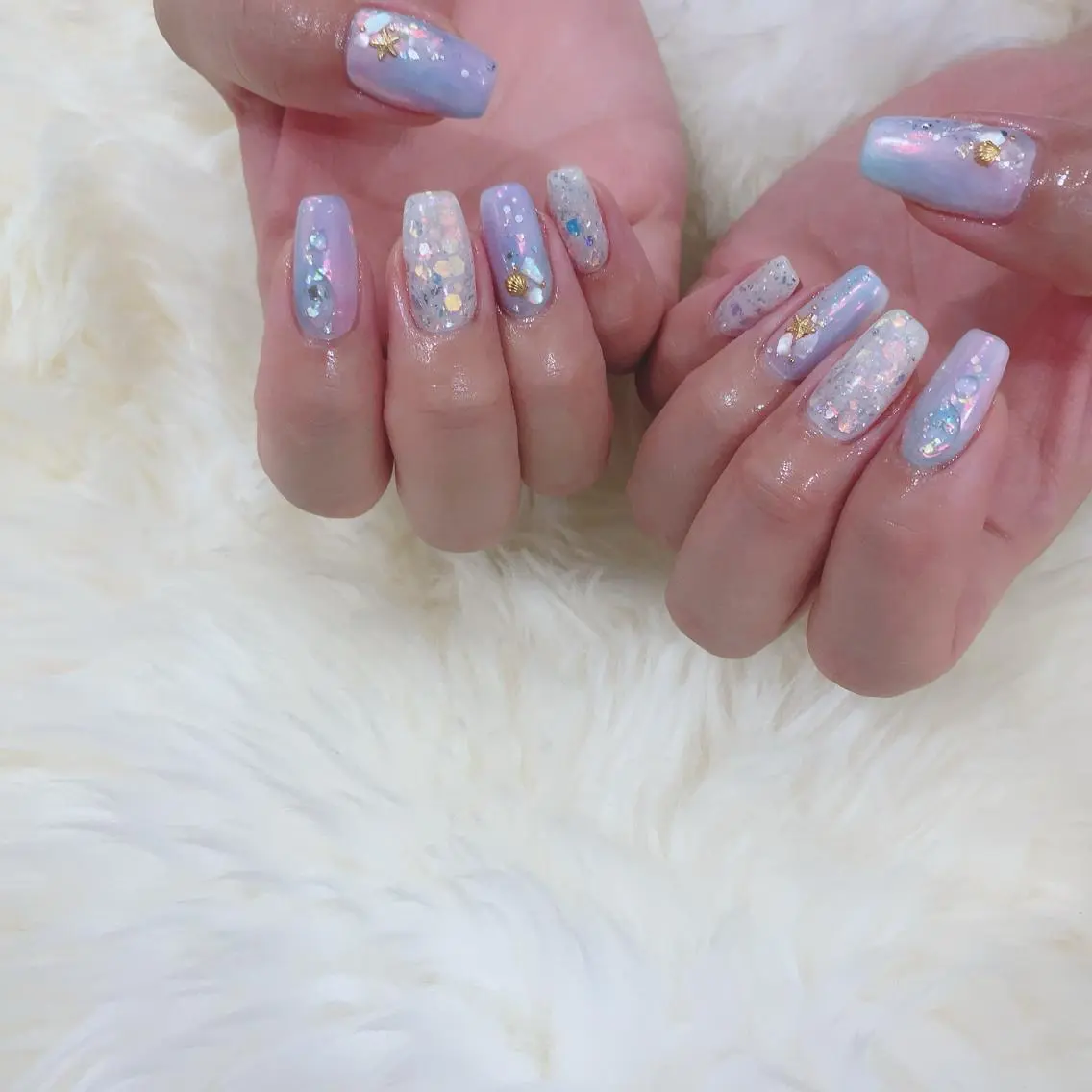ネイル ミラーネイル SOL NAILのネイルデザイン