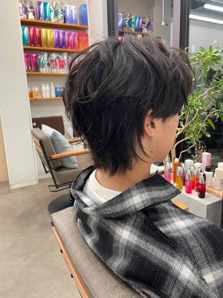 ショート メンズ KOTKA 大山和希のヘアスタイル