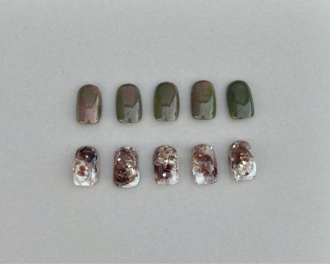 ネイル アートネイル ニュアンスネイル osakana nailのネイルデザイン